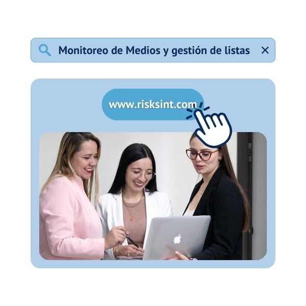 Equipo de Risks International trabajando con una organización aliada